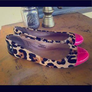 Kate Spade Animal Print Flat